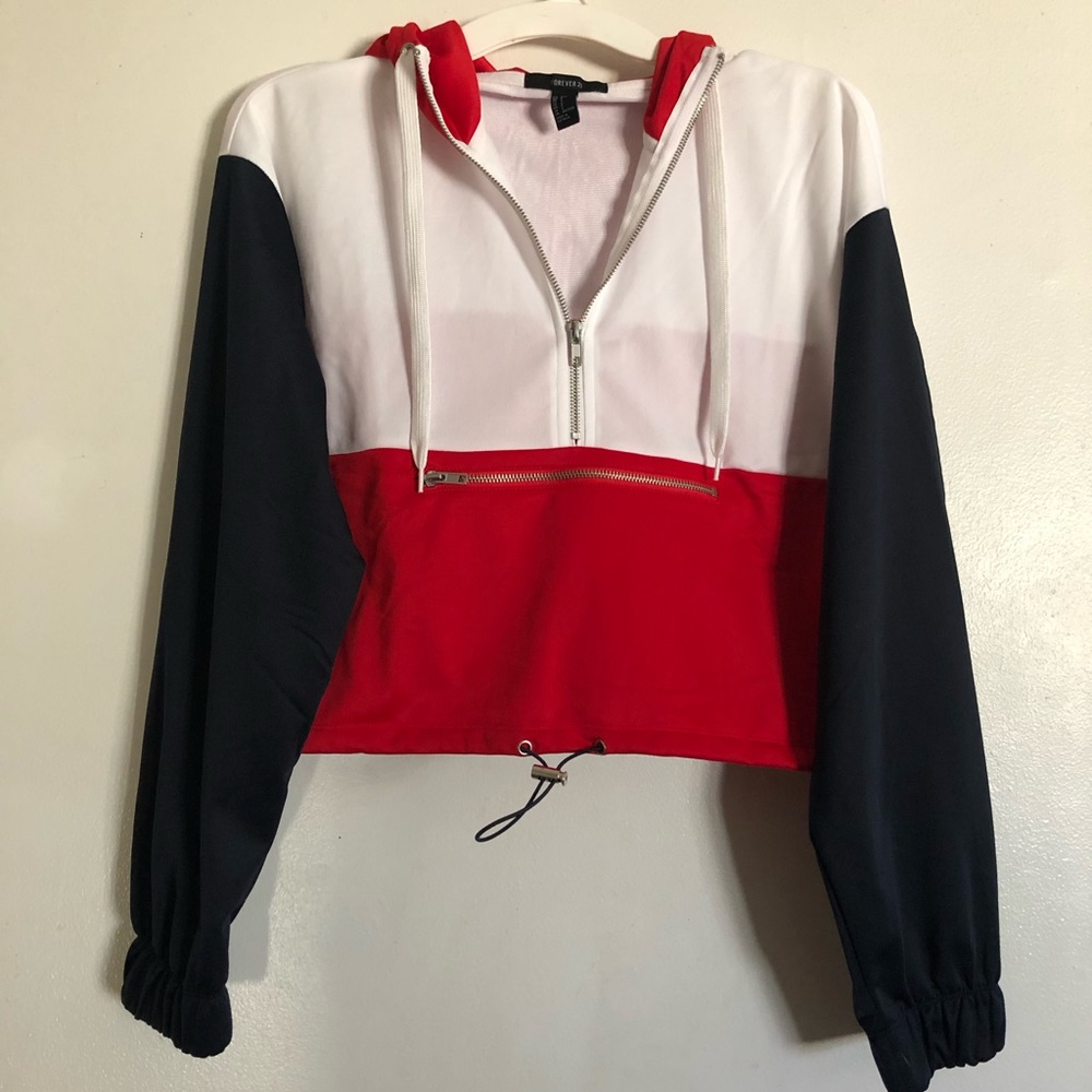 Forever 21 hooded jacket